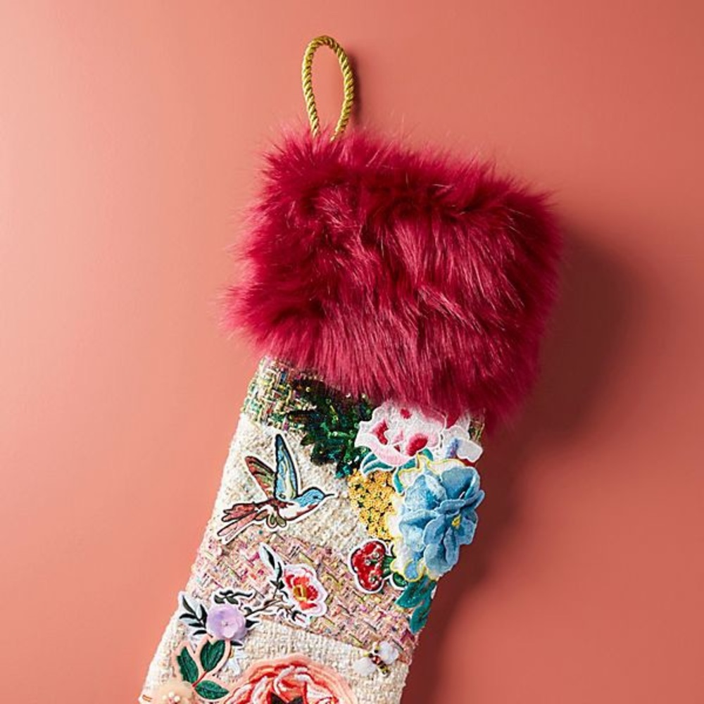 Brand New  Anthropologie stocking